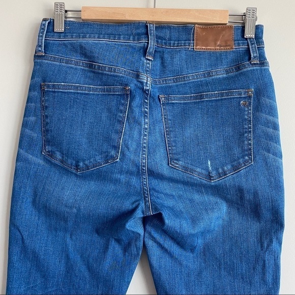 𝅺madewell Cali Demi-Boot Jeans in Bronson Wash: Button-Front Edition Size 27 - Picture 6 of 13